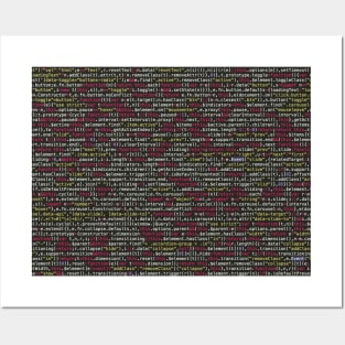 Developer's Terminal Pattern Posters and Art